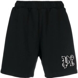 PALM ANGELS
PA Monogram Sweatshorts Black Men's Size M
